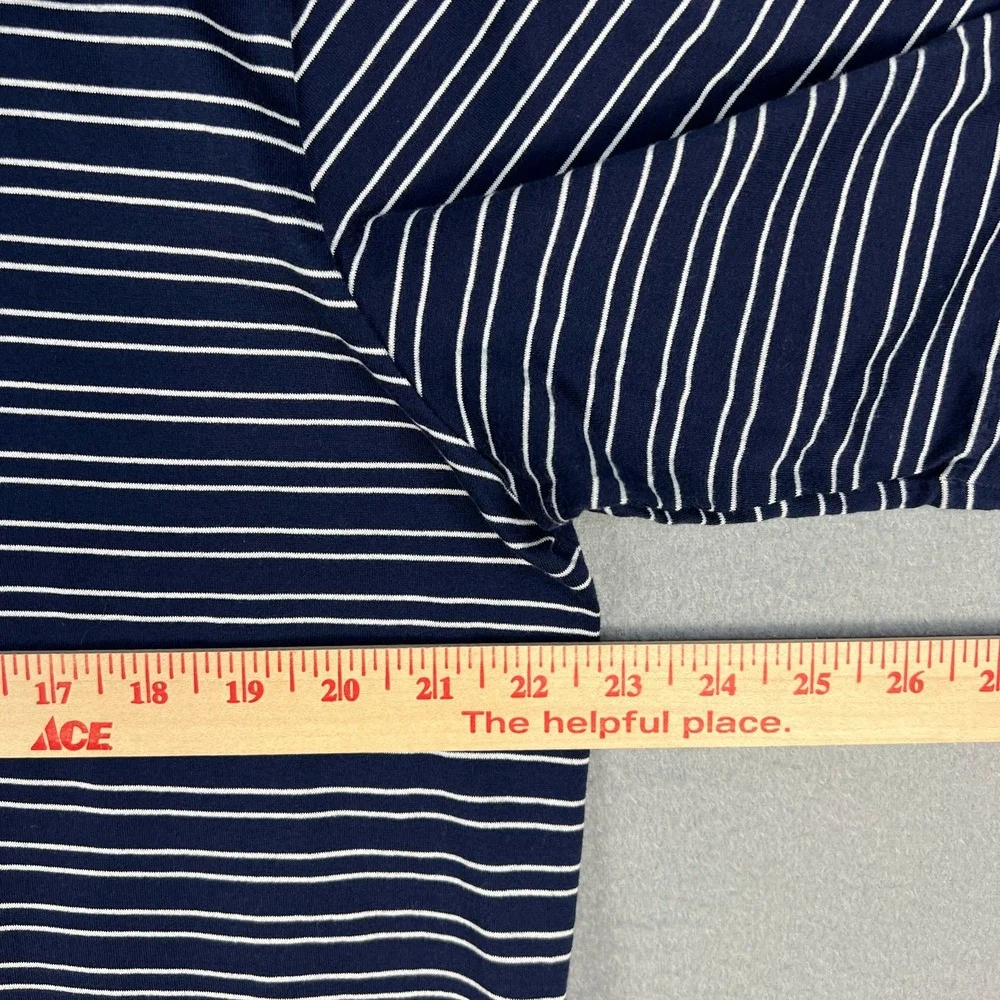 Ralph Lauren Polo Shirt Mens Large Striped Pima Cotton Preppy Casual Old‎ Money